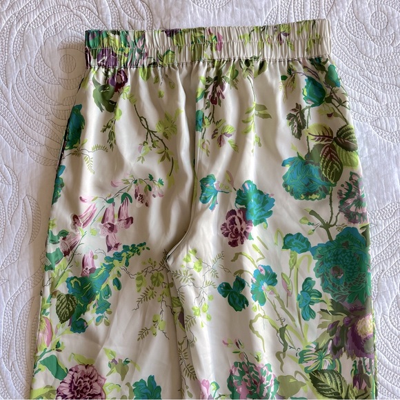 NWT - J. Crew Collection - Pull-on Crop Pant in Ratti Leafy Floral - Picture 12 of 14